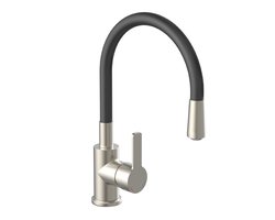 EISL FLEXO mengkraan keuken, roestvrij staal-look-zwart