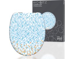 EISL MOSAIK Duroplast WC-Bril met soft-close, grijs