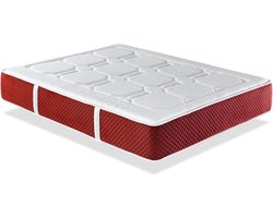 EKO-Premium Matras - Traagschuim Matras - Comfortabel Slapen - Gerecycled Materiaal - 90x190 cm - Meerkleurig