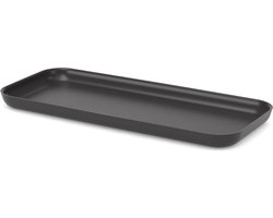 EKOBO - Klein dienblad - 32x14x2 cm - Zwart - Vaatwasserbestendig