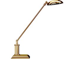 EL CASCO Bureau Lamp Moderne Lamp Goud Verguld - M-666L Luxe