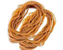 elastiekjes rubber 500x met verschillende maten - Hobby & knutsel materiaal