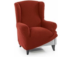 Elastische Bankhoes voor 1-zits, Ademend, Uniek Design, Maat 70-110 cm, Donkeroranje