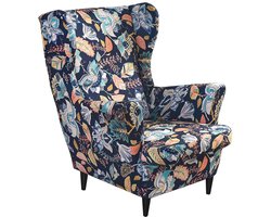 Elastische Hoes voor Oorfauteuil - Bescherming en Decoratie - 1 stuk - Multicolor - Polyester