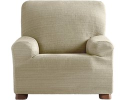 Elastische Sofa Cover 1-Seat Polyester-Katoen Ecru 37 x 29 x 5 cm - Beschermhoes voor Bankstellen