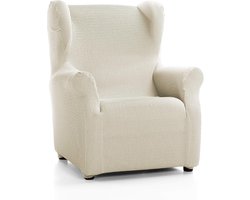 Elastische Stoelhoes voor Oorfauteuil - Ivoorkleurig