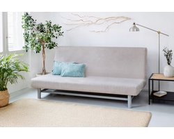 Elastische Velours Hoezen voor IKEA Beddinge Nyhamn Bank - Beige