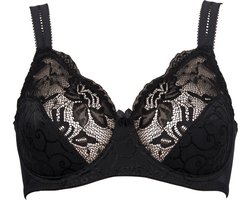 Elbrina LACE Vrouwen Beha - Zwart - Maat 90E