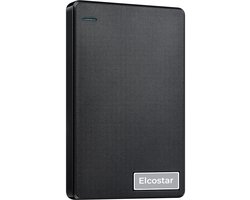 Elcostar Externe harde schijf 1TB - HDD - Harde schijf extern - Externe harde schijven - Geschikt voor Windows, Mac & Smartphone - Inclusief USB kabel