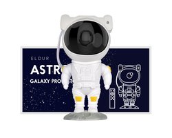 Eldur® Astronaut Sterren projector - Sterrenhemel - Galaxy projector - Incl. NL handleiding