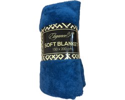 Elegance Supersoft Blanket 150x200cm - blue