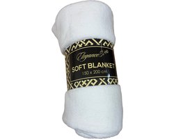 Elegance Supersoft Blanket 150x200cm - white