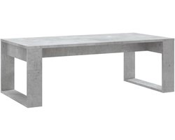 Elegante Beton Look Koffietafel 102x50x35 cm - Multifunctionele Tafel voor Woonkamer