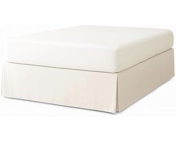 Elegante Boxspring Bedrok 180x200 cm – Wasbare Bedhoes met Lattenhoeken