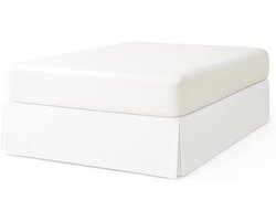 Elegante Boxspring Bedskirt 180x200 cm – Wasbare Bedrok voor Bescherming – Stijlvol en Functioneel