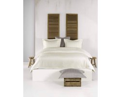 Elegante Dekbedovertrek Ivoor - Satijn Katoen - 240x220 cm