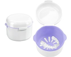 Elegante en Draagbare Opbergdoos voor Tandheelkundige Apparatuur - Siliconen Houder voor Orthodontische Beugels en Tandbescherming - Ideaal voor Thuis en Reizen
