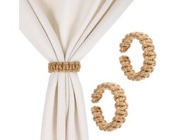 Elegante gordijnhouders - set van 2 - voor gordijnen - stijlvol en functioneel