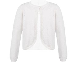 Elegante Kinder Vestje met Kant en Bloemen voor Feestelijke Gelegenheden
