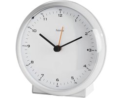 Elegante Pro Wekker - Wit Kunststof, Universeel