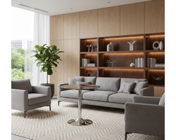 Elegante Ronde Glazen Eettafel 60 cm - Transparant - Moderne Design Tafel voor Woonkamer, Keuken, Kantoor of Salontafel - Verstevigd Glas en RVS Onderstel - Multifunctioneel & Makkelijk te Monteren,Casa Serena