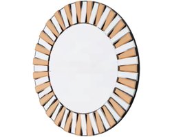 Elegante Spiegel Vortex - Ronde wandspiegel - 60cm - Zonder verlichting - Woonkamer