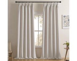 Elegante Verduisterende Gordijnen Set voor Woonkamer en Kinderkamer, 240 cm Hoog, 140 cm Breed