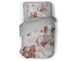 Eleganzzz Dekbedovertrek Dusky Dreams - Multi - Dekbedovertrek 140x200/220cm - Micropercal - Eenpersoons - Dekbedovertrekken