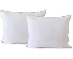 Eleganzzz Goodnight Hoofdkussen - Microvezel - Aanbieding 2 Stuks Hoofdkussens - Kussen 60x70cm - Set van 2 Kussens