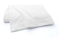 Eleganzzz Laken 180gr/m2 Hoogwaardig Flanel - Wit - Laken 160x270cm - Flanellen Lakens - Eenpersoons