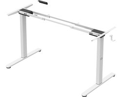 Elektrisch bureauframe Mark Adler Xeno 4.5 Wit – 73–119 cm – 2 motoren – Tot 100 kg – Zit-Sta