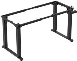 Elektrisch bureauframe Mark Adler Xeno 5.0 – 115–165 cm – 2 motoren – 71–117 cm – 120 kg – USB-C