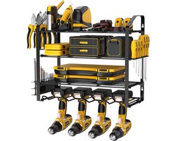 Elektrisch Gereedschaprek - Hoogwaardige Wandorganizer voor Garagegereedschap en Boorhouder