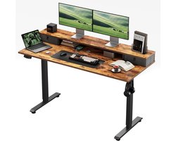Elektrisch Hoekbureau Voltera™ AeroLift Pro Corner 200 – In Hoogte Verstelbaar Zit-Sta Bureau met 2 Krachtige Motoren – Geheugenfunctie – XXL Werkblad 197×113 cm – Extra Stabiel – Gaming & Kantoor – Zwart