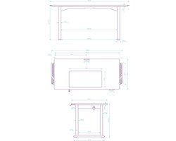 Elektrisch in hoogte verstelbaar gaming bureau Uplift Pro RGB zit-sta bureau 176 x 75 cm met XL muismat, stalen frame en accessoires