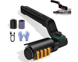 Elektrische BBQ Borstel - 180° Verstelbaar - 3 Snelheden - Draadloze BBQ Borstel - RVS Borstel - Grill Borstel - Schoonmaakborstel - Automatische BBQ Borstel - Ultiem BBQ Cadeau - BBQ Accessoires Set - Voor het Reinigen van BBQ-Grill - SOLLBRY®