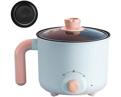 Elektrische Hot Pot - Mini Soeppot, Noedelpot, Draagbare Kookpot - Thuis Koken Opwarmen Stomen - Multifunctioneel en Compact - 80 Karakters.