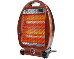 Elektrische Infrarood Warmtestraler met 2 Warmtestanden en Veiligheidsfuncties voor Woonkamer, Slaapkamer en Kantoor