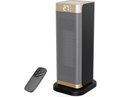 Elektrische Kachel - Verwarming Apparaat - Snelle Ruimte Verwarming - Energie Zuinig - 2000 Watt - Goud