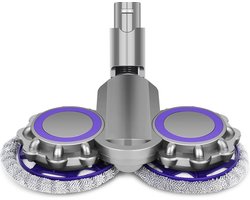 Elektrische Mop Dweil Geschikt voor Dyson V7 V8 V10 V11 V15 - Nat & Droog - Inclusief 4 Extra Dweilmops