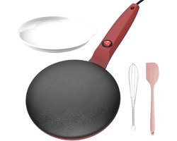 Elektrische pannenkoekenmaker,Elektrische pannenkoekenmaker | Draagbare pannenkoekenmachine,7,8 inch instant pannenkoekenpan, verwarmd, elektrische pannenkoekenpan, automatische temperatuurregeling