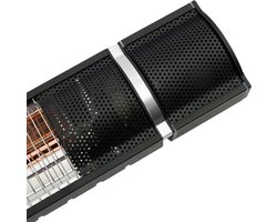Elektrische Terrasverwarmer Wandmodel - 1500 Watt Vermogen - Aluminiumlegering Materiaal - Voor Terras En Achtertuin