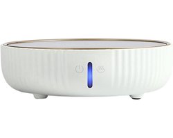 Elektrische Thee Stoof - Waterkoker Stoof - Thee Zetten - Verwarmt Lange Tijd - 20.5 cm Diameter - Wit