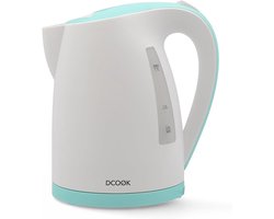 Elektrische Waterkoker 1,7 Liter Wit Metaal Snel Koken