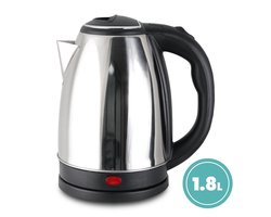 Elektrische Waterkoker RVS 1.8L – 1850W – Automatische Uitschakeling & Droogkookbeveiliging