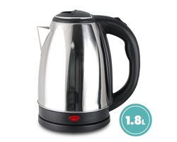 Elektrische Waterkoker RVS 1.8L – 1850W – Automatische Uitschakeling & Droogkookbeveiliging