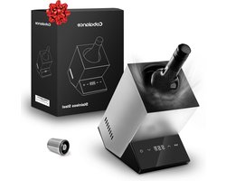 Elektrische Wijnkoeler - Wijnkoeler Emmer - Dranken Koel Houden - Touchscreen Temperatuurregeling - 750 Milliliters - Wit/Rood