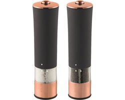 elektrische zout en pepermolen - automatisch - oplaadbaar en eenvoudige bediening - 1 stuks - keukengebruik