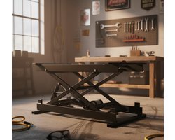 Elektrischer Höhenverstellbarer Couchtisch – Smart Lift Wohn- & Arbeitstisch mit Fernbedienung, Faltbarer Scherenhub, Robuste Eisenkonstruktion, Platzsparend & Multifunktional – Perfekt für Wohnzimmer, Büro & DIY-Projekte HomeByNicole