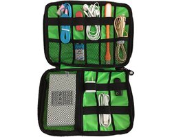 Elektronica & Accessoires Organizer Tas Deluxe - Kabel Organiser Tas - Kabeltas - Zwart